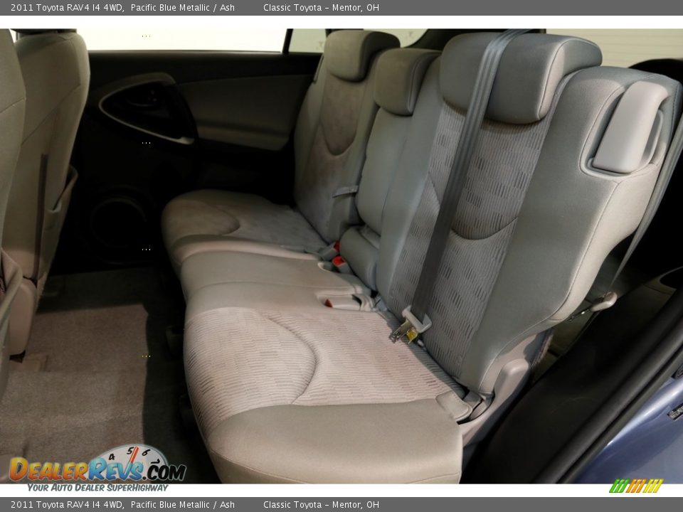 2011 Toyota RAV4 I4 4WD Pacific Blue Metallic / Ash Photo #13