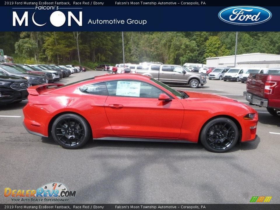 2019 Ford Mustang EcoBoost Fastback Race Red / Ebony Photo #1