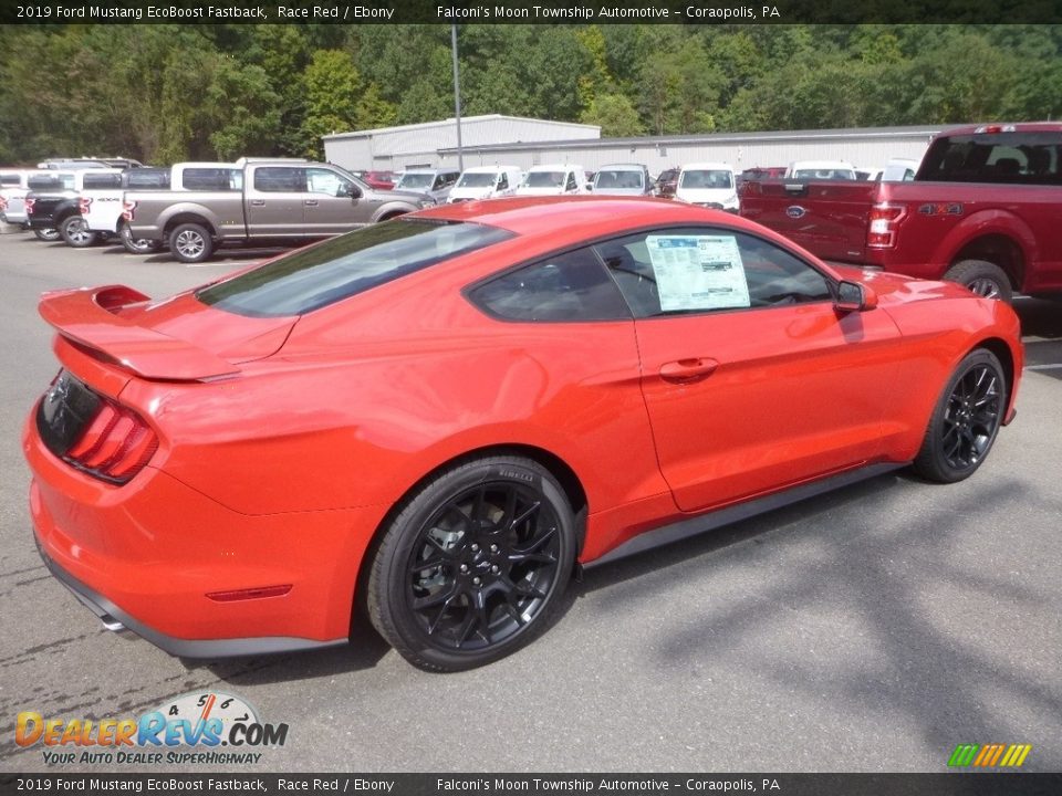 2019 Ford Mustang EcoBoost Fastback Race Red / Ebony Photo #2
