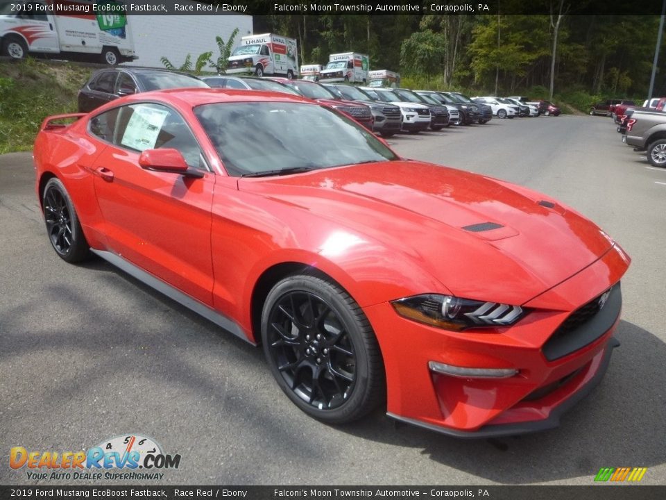 2019 Ford Mustang EcoBoost Fastback Race Red / Ebony Photo #3