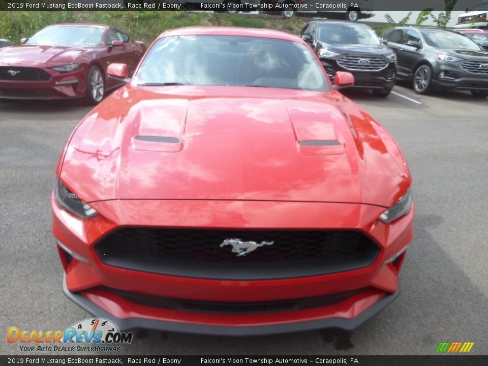 2019 Ford Mustang EcoBoost Fastback Race Red / Ebony Photo #4