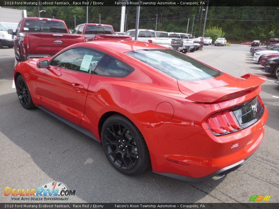 2019 Ford Mustang EcoBoost Fastback Race Red / Ebony Photo #6
