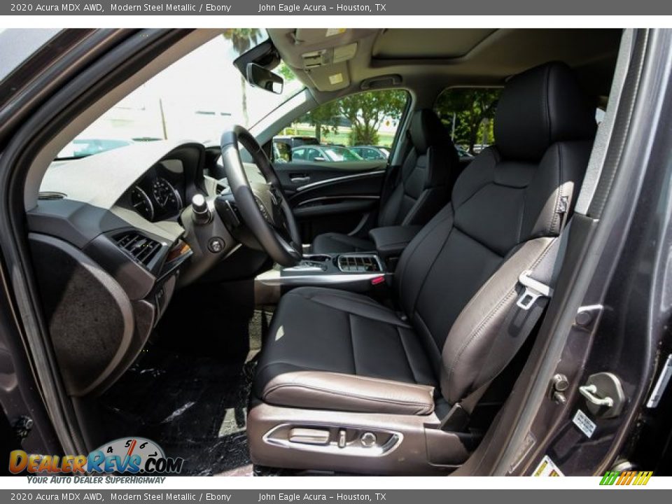 2020 Acura MDX AWD Modern Steel Metallic / Ebony Photo #16