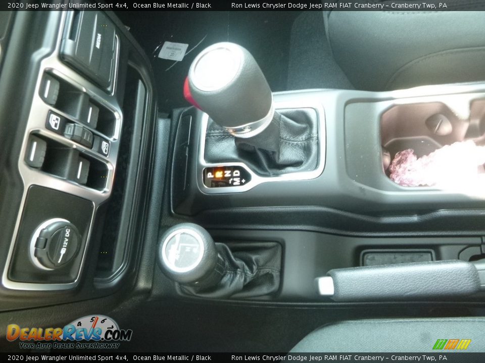 2020 Jeep Wrangler Unlimited Sport 4x4 Ocean Blue Metallic / Black Photo #20