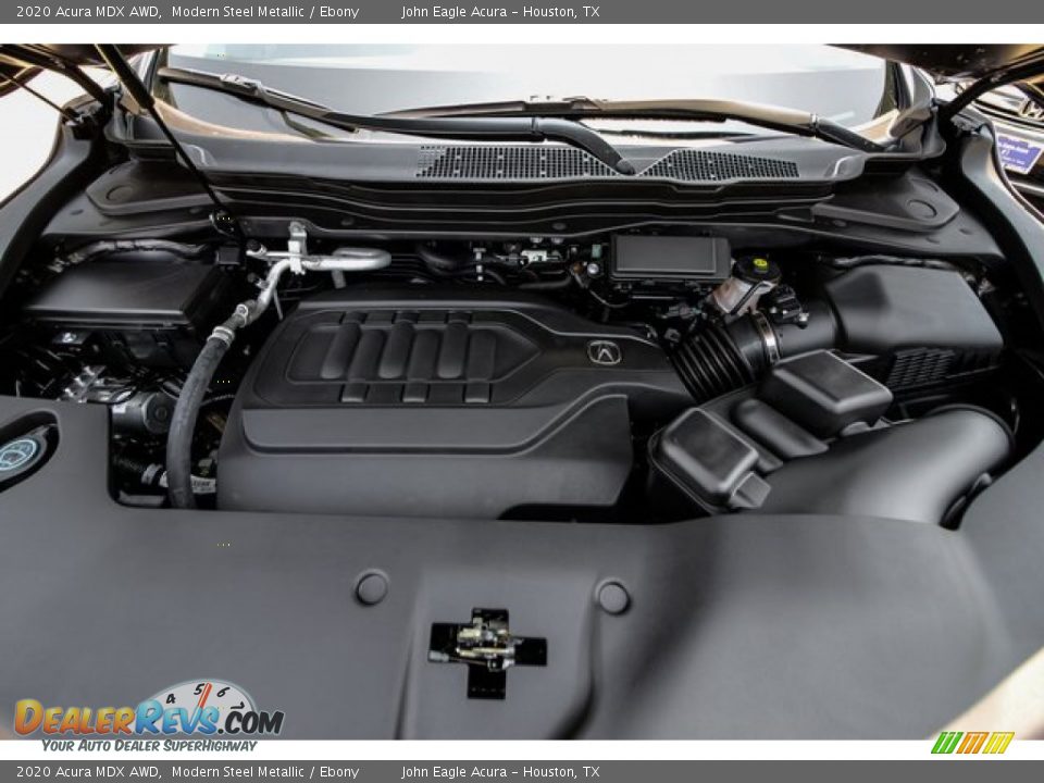 2020 Acura MDX AWD Modern Steel Metallic / Ebony Photo #25