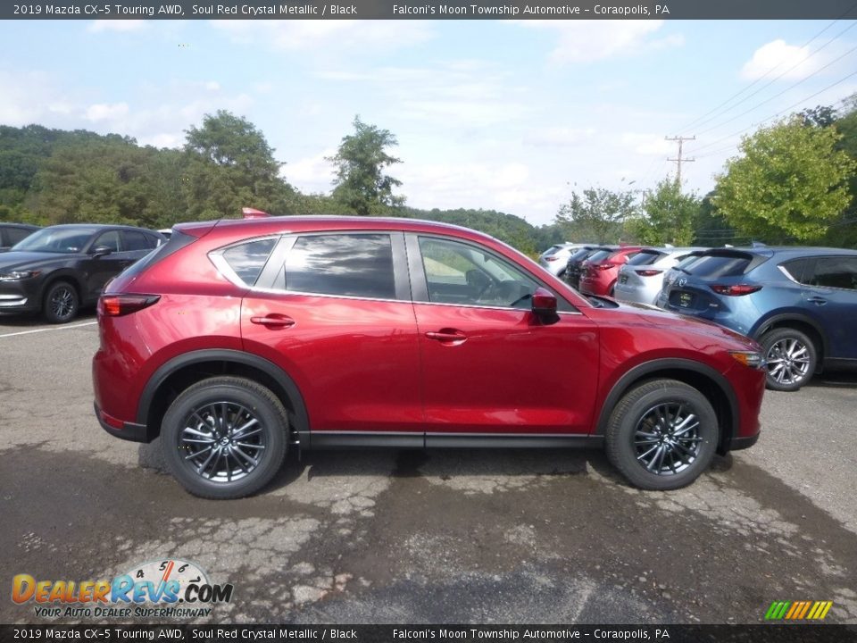 2019 Mazda CX-5 Touring AWD Soul Red Crystal Metallic / Black Photo #1