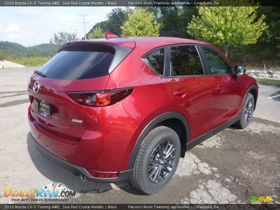 2019 Mazda CX-5 Touring AWD Soul Red Crystal Metallic / Black Photo #2