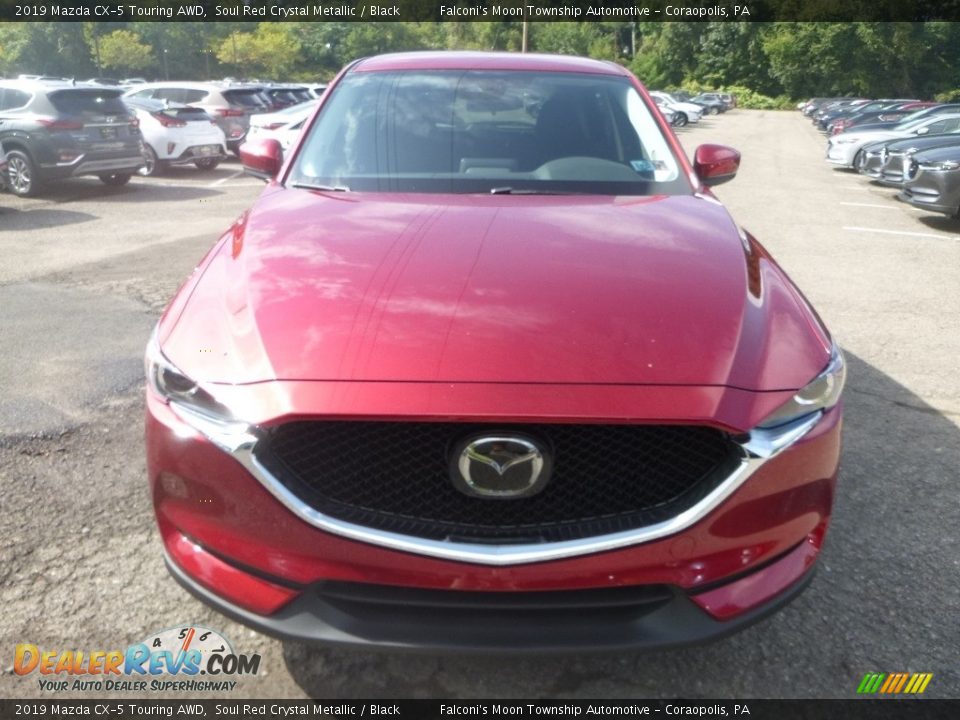 2019 Mazda CX-5 Touring AWD Soul Red Crystal Metallic / Black Photo #4