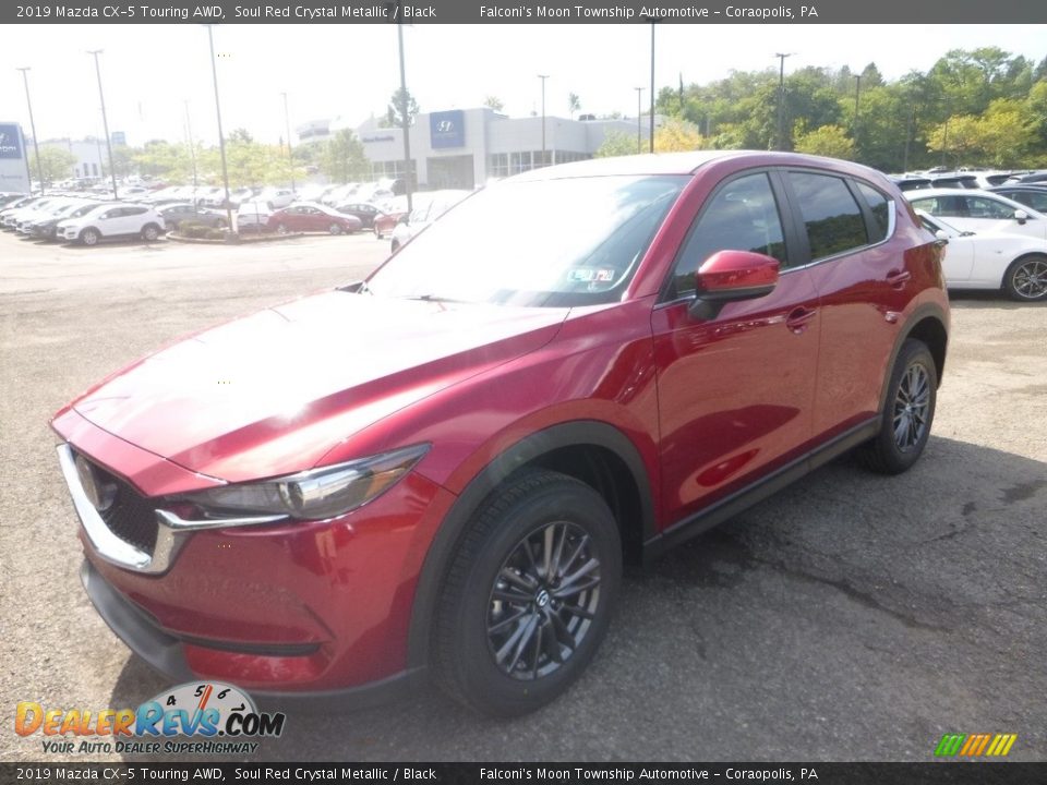 2019 Mazda CX-5 Touring AWD Soul Red Crystal Metallic / Black Photo #5