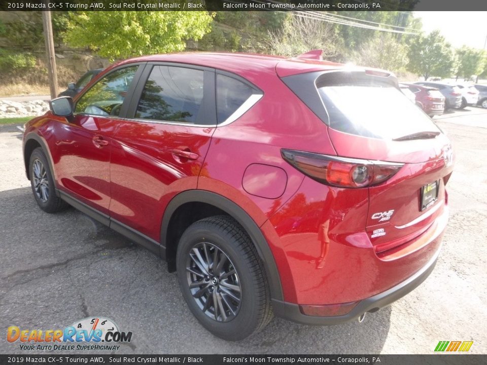 2019 Mazda CX-5 Touring AWD Soul Red Crystal Metallic / Black Photo #6