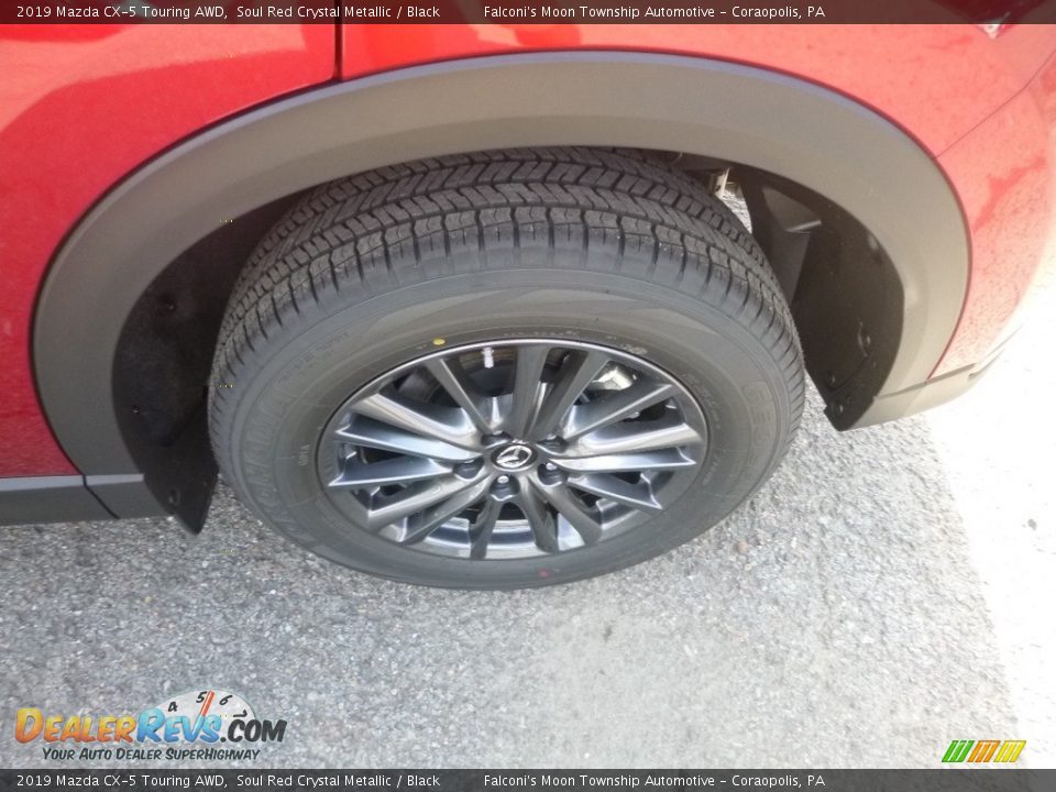 2019 Mazda CX-5 Touring AWD Soul Red Crystal Metallic / Black Photo #7