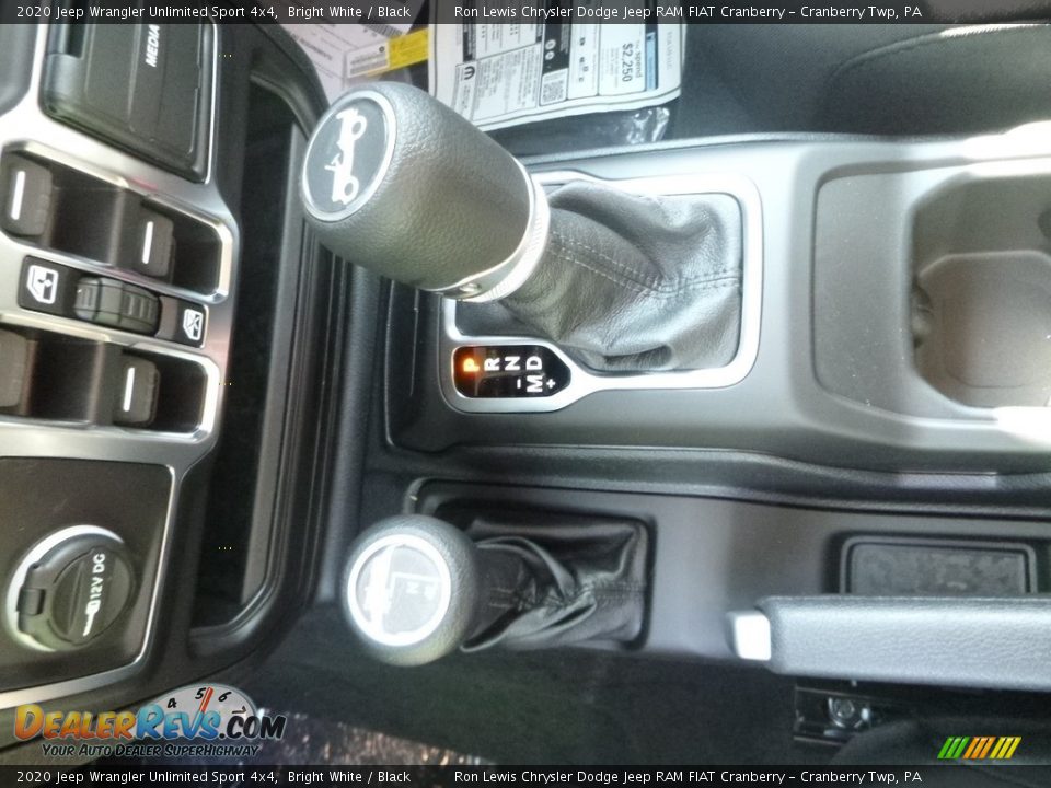 2020 Jeep Wrangler Unlimited Sport 4x4 Bright White / Black Photo #18