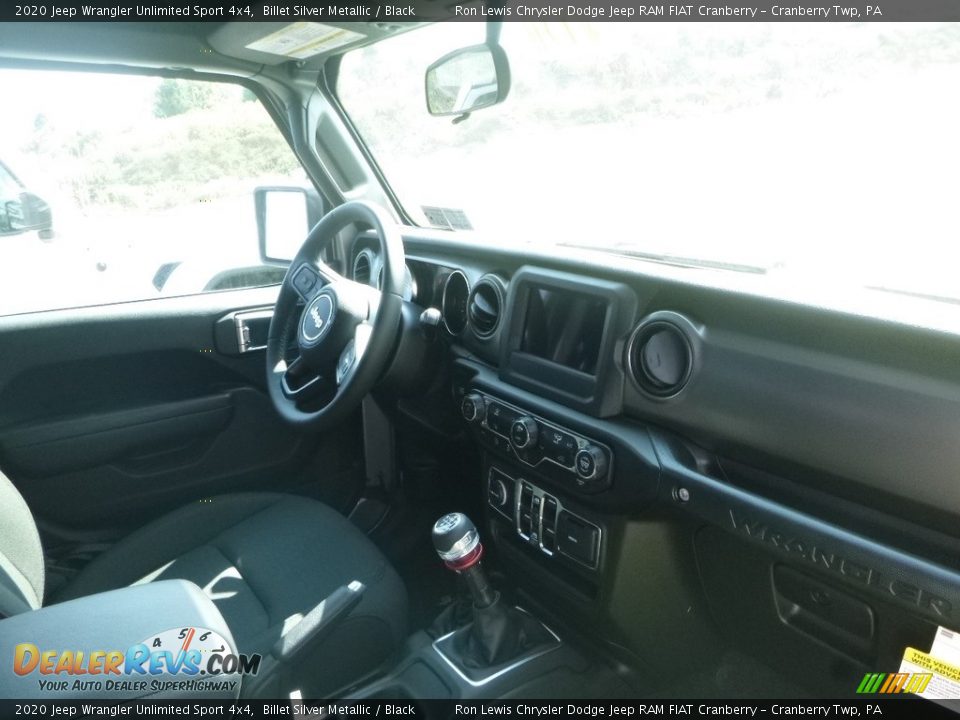 2020 Jeep Wrangler Unlimited Sport 4x4 Billet Silver Metallic / Black Photo #10