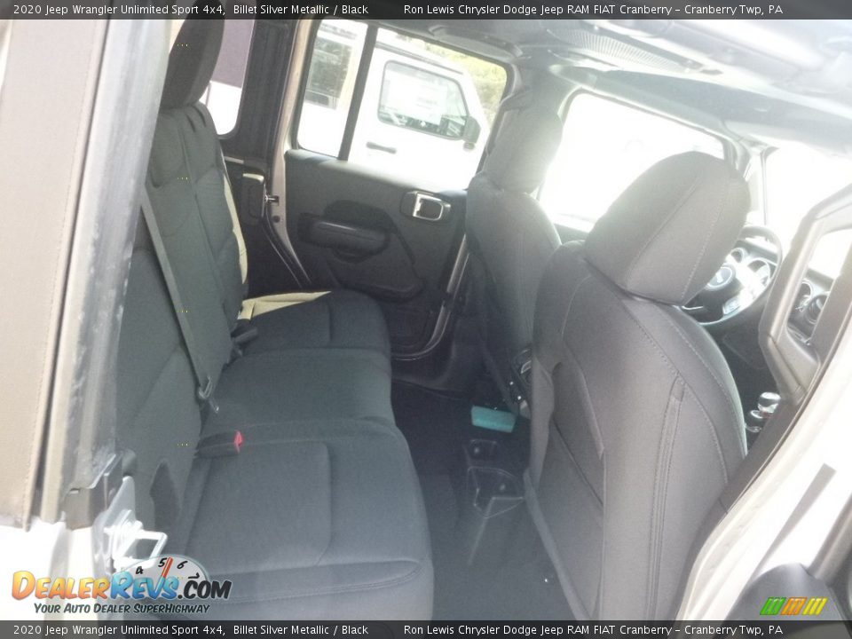 2020 Jeep Wrangler Unlimited Sport 4x4 Billet Silver Metallic / Black Photo #11