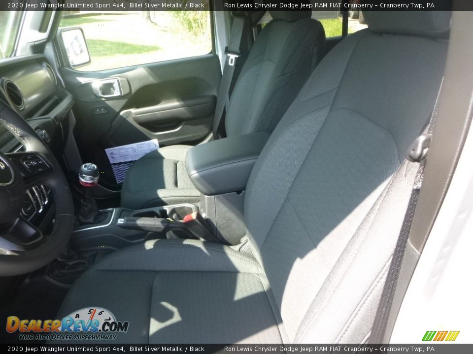 2020 Jeep Wrangler Unlimited Sport 4x4 Billet Silver Metallic / Black Photo #12