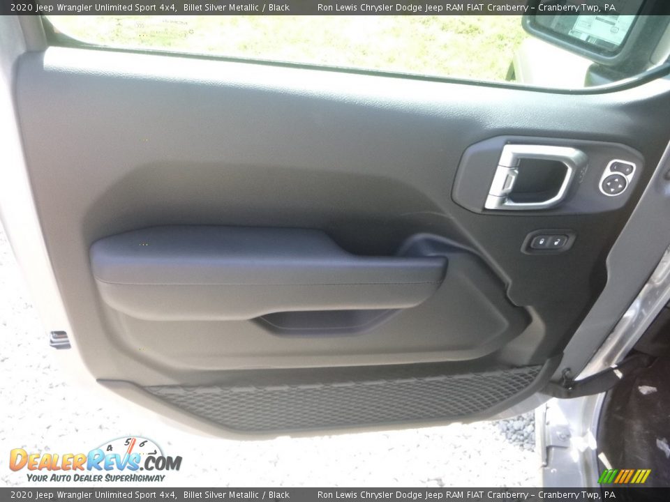 2020 Jeep Wrangler Unlimited Sport 4x4 Billet Silver Metallic / Black Photo #13