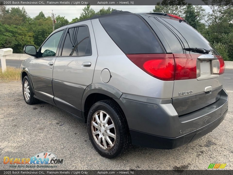 2005 Buick Rendezvous CXL Platinum Metallic / Light Gray Photo #5