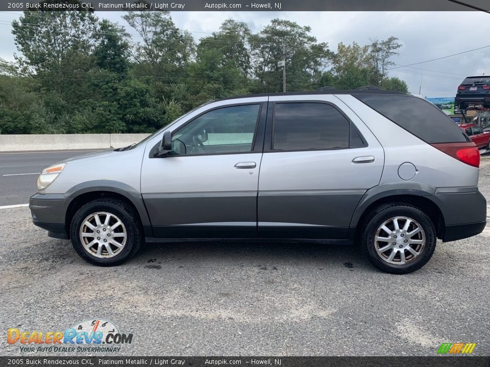 2005 Buick Rendezvous CXL Platinum Metallic / Light Gray Photo #6
