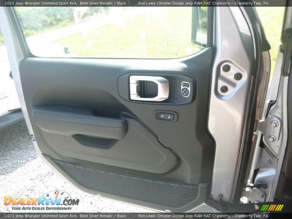 2020 Jeep Wrangler Unlimited Sport 4x4 Billet Silver Metallic / Black Photo #19
