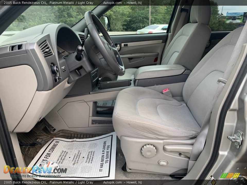 2005 Buick Rendezvous CXL Platinum Metallic / Light Gray Photo #10