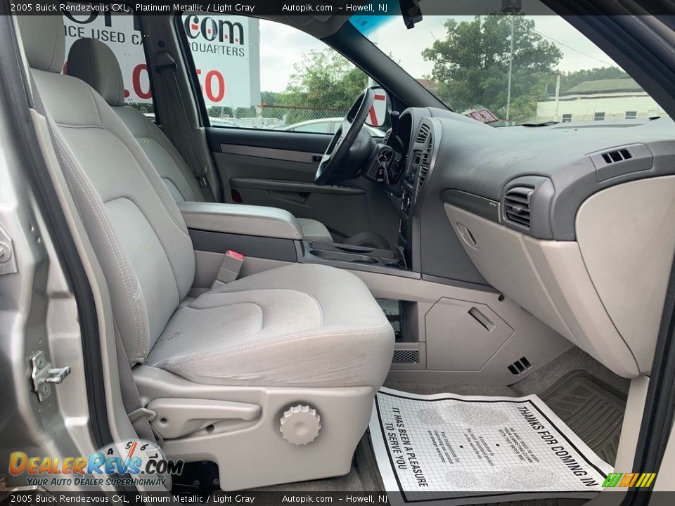 2005 Buick Rendezvous CXL Platinum Metallic / Light Gray Photo #13