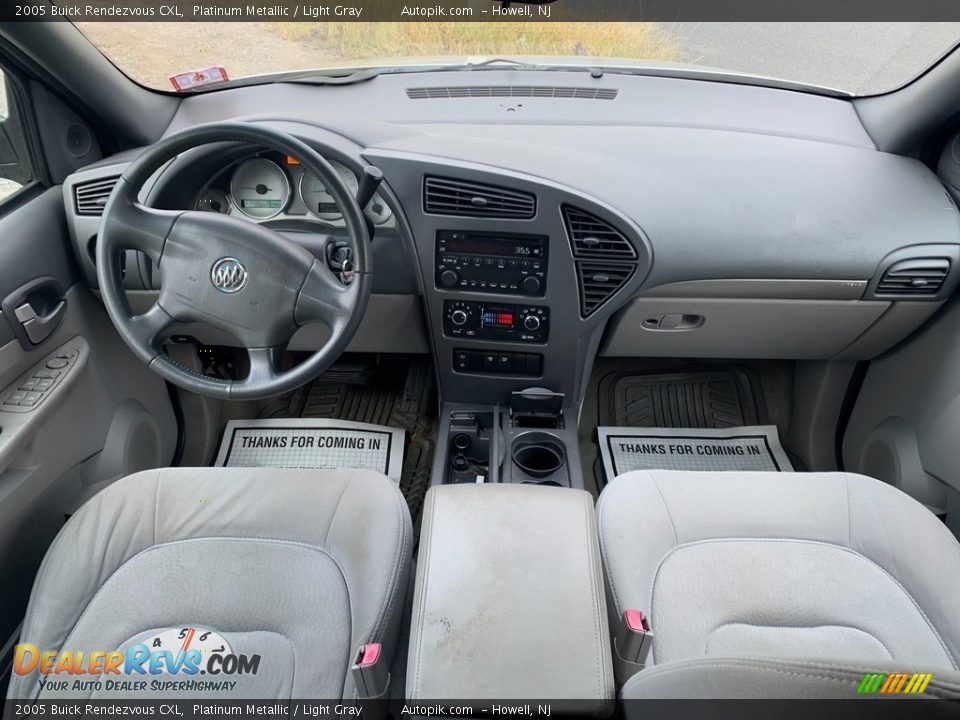 2005 Buick Rendezvous CXL Platinum Metallic / Light Gray Photo #14