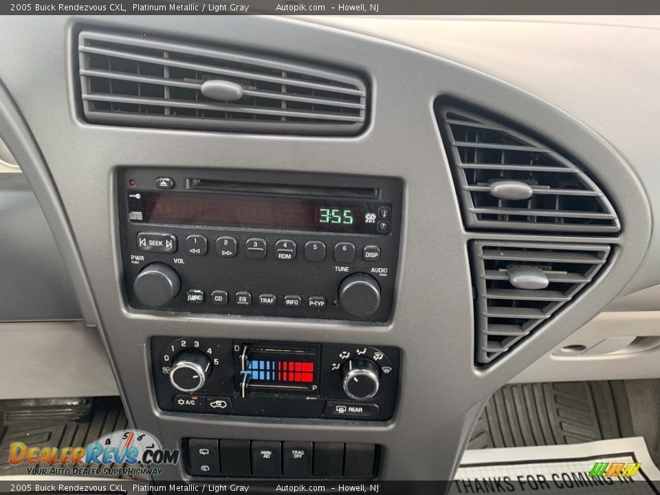 2005 Buick Rendezvous CXL Platinum Metallic / Light Gray Photo #15