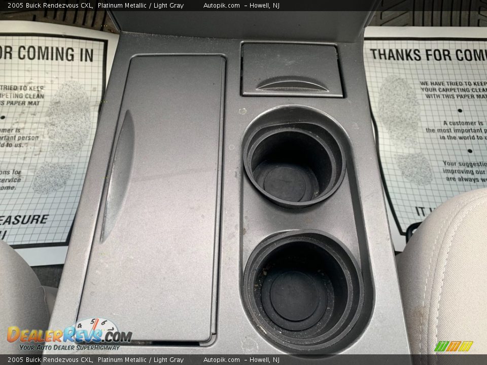 2005 Buick Rendezvous CXL Platinum Metallic / Light Gray Photo #16