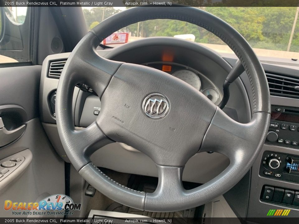 2005 Buick Rendezvous CXL Platinum Metallic / Light Gray Photo #17