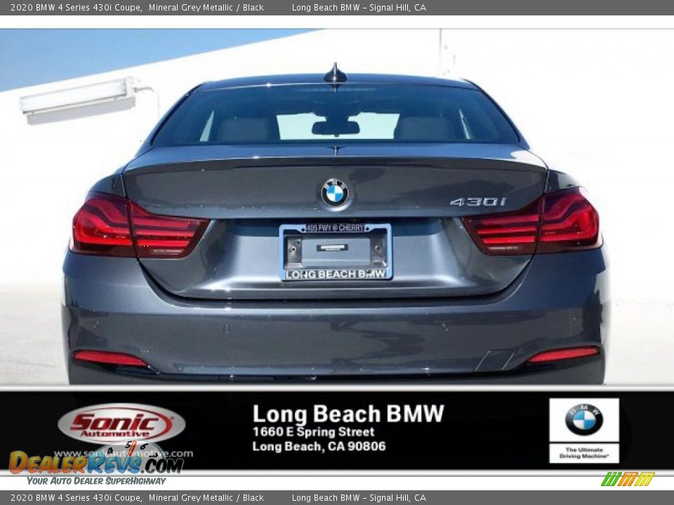 2020 BMW 4 Series 430i Coupe Mineral Grey Metallic / Black Photo #3
