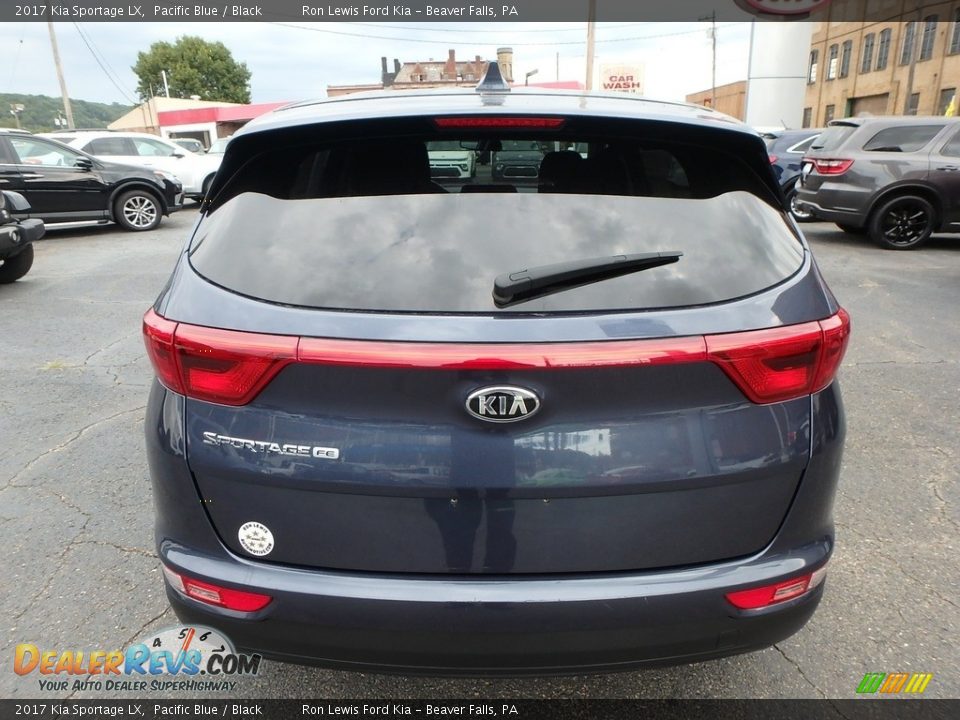 2017 Kia Sportage LX Pacific Blue / Black Photo #3