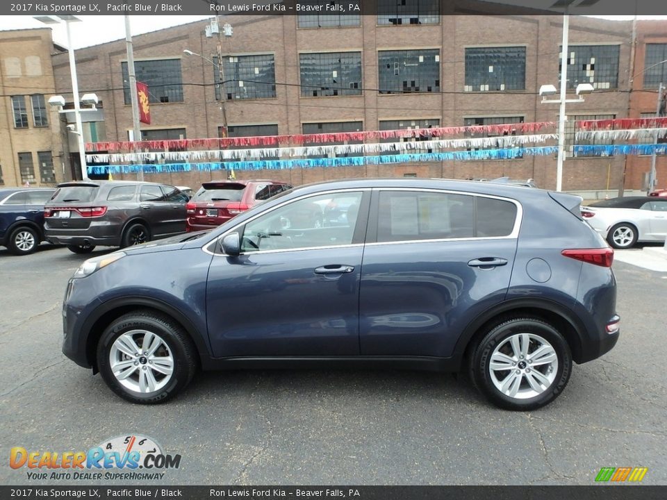 2017 Kia Sportage LX Pacific Blue / Black Photo #6