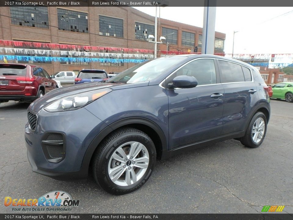 2017 Kia Sportage LX Pacific Blue / Black Photo #7