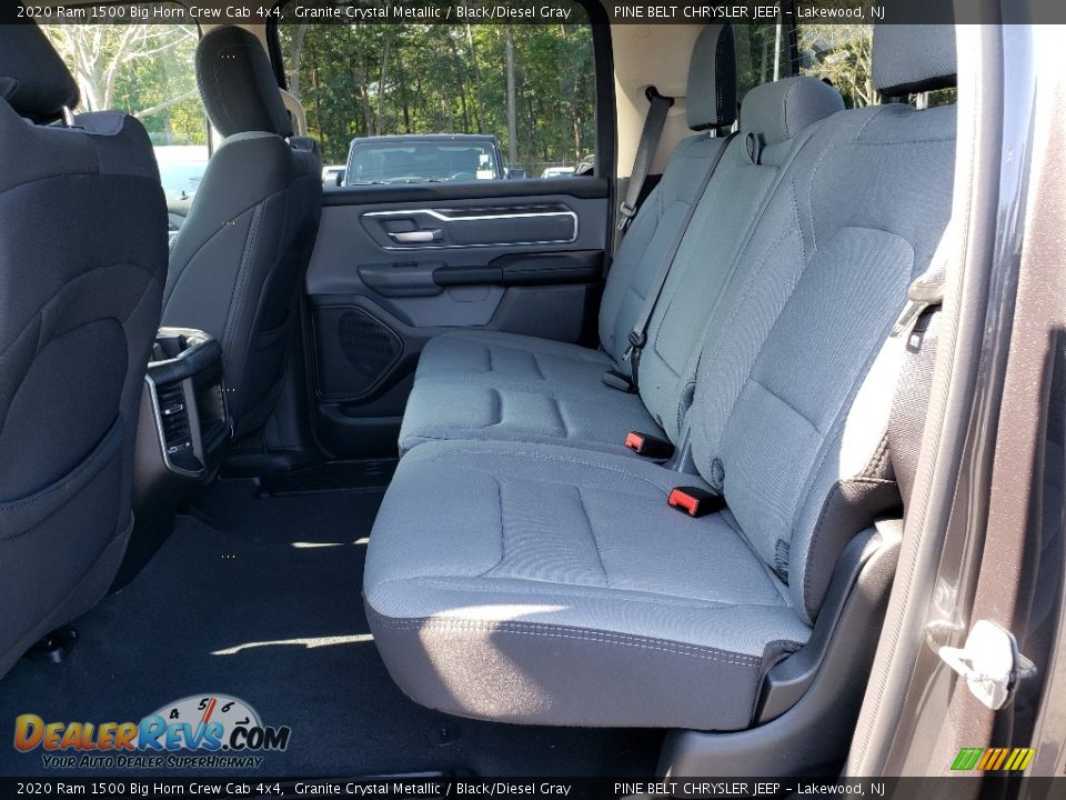 2020 Ram 1500 Big Horn Crew Cab 4x4 Granite Crystal Metallic / Black/Diesel Gray Photo #6