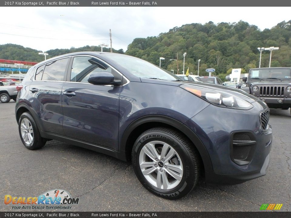 2017 Kia Sportage LX Pacific Blue / Black Photo #9