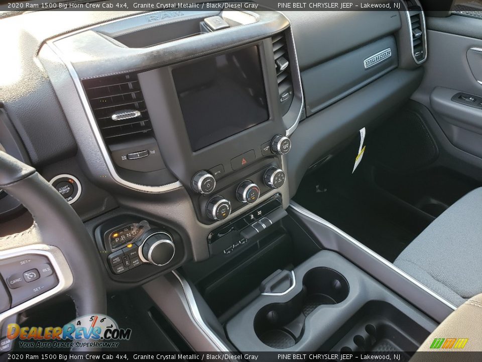 2020 Ram 1500 Big Horn Crew Cab 4x4 Granite Crystal Metallic / Black/Diesel Gray Photo #10