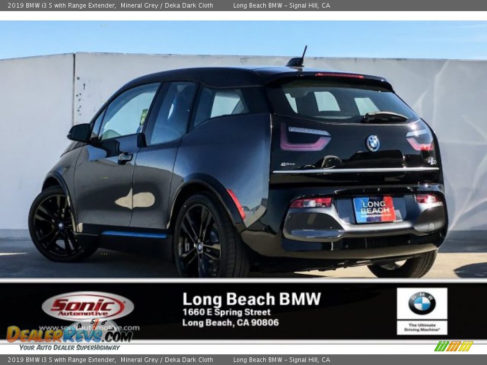 2019 BMW i3 S with Range Extender Mineral Grey / Deka Dark Cloth Photo #2