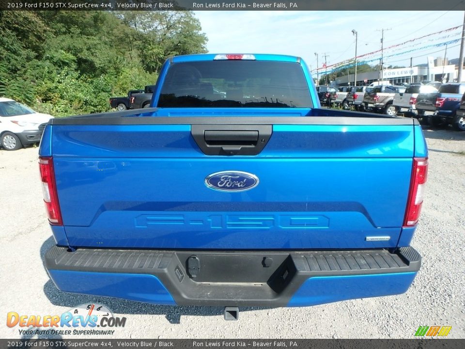 2019 Ford F150 STX SuperCrew 4x4 Velocity Blue / Black Photo #3