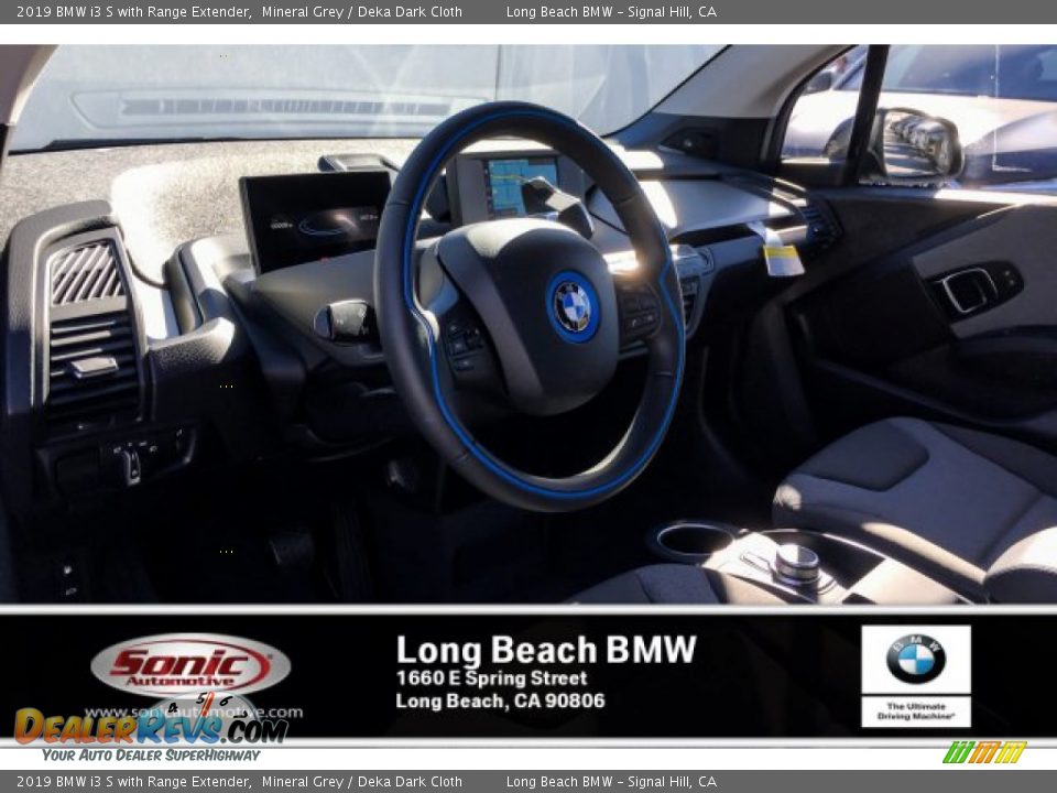 2019 BMW i3 S with Range Extender Mineral Grey / Deka Dark Cloth Photo #4