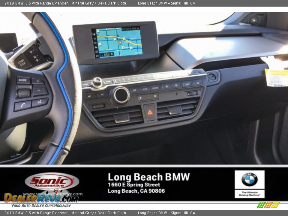 2019 BMW i3 S with Range Extender Mineral Grey / Deka Dark Cloth Photo #6