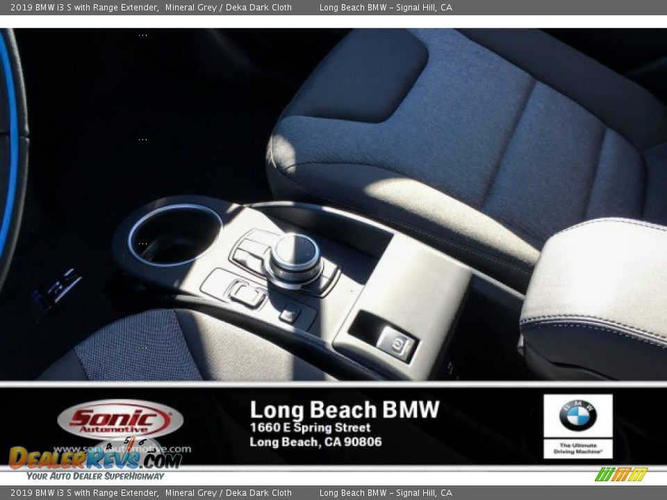 2019 BMW i3 S with Range Extender Mineral Grey / Deka Dark Cloth Photo #7