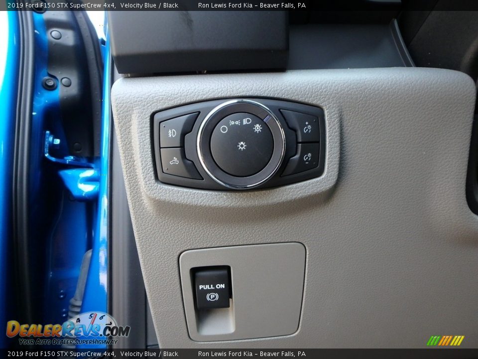 2019 Ford F150 STX SuperCrew 4x4 Velocity Blue / Black Photo #11