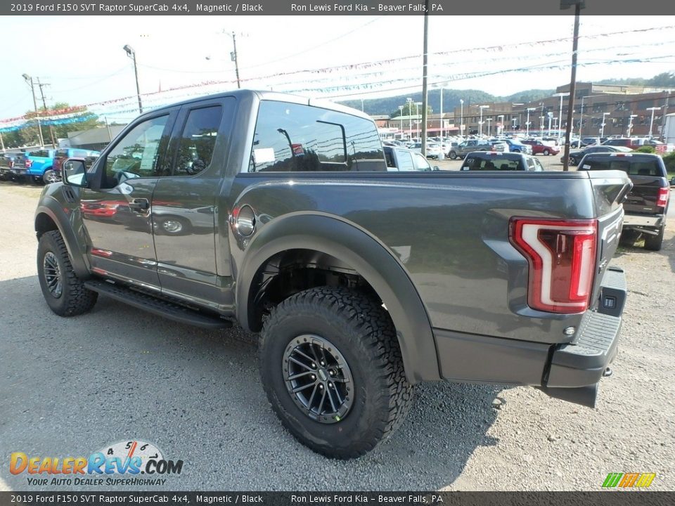 2019 Ford F150 SVT Raptor SuperCab 4x4 Magnetic / Black Photo #4