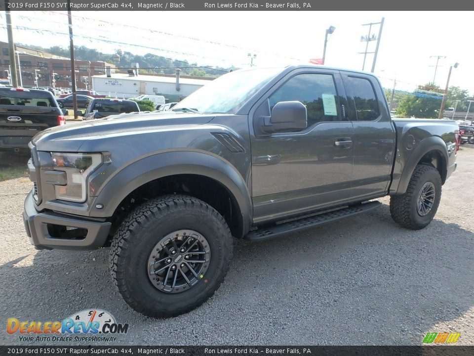 2019 Ford F150 SVT Raptor SuperCab 4x4 Magnetic / Black Photo #6