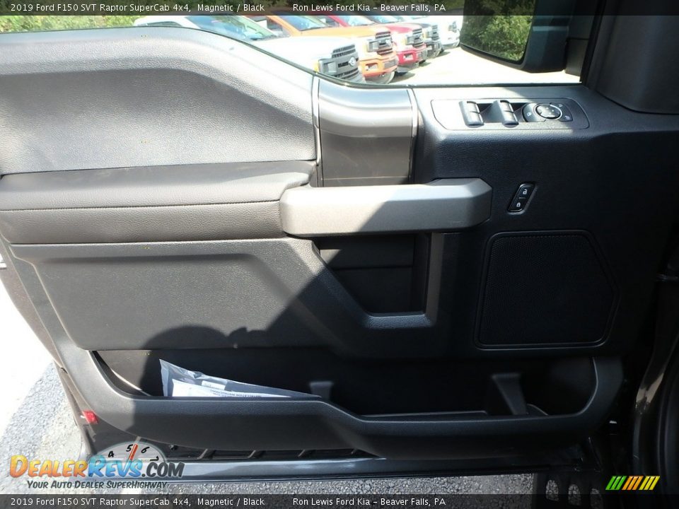 Door Panel of 2019 Ford F150 SVT Raptor SuperCab 4x4 Photo #16
