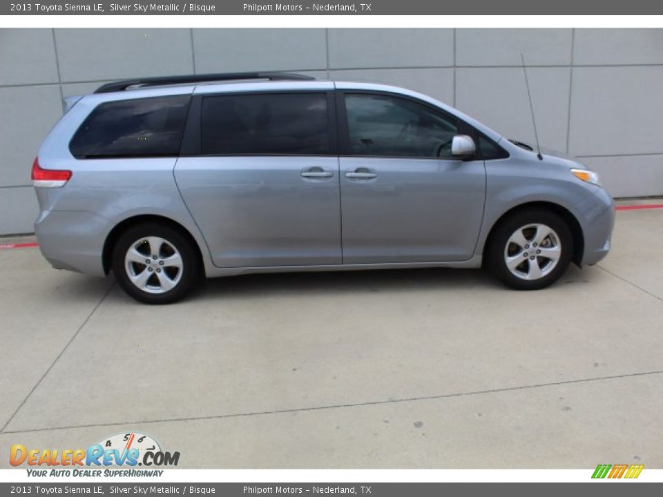 2013 Toyota Sienna LE Silver Sky Metallic / Bisque Photo #9