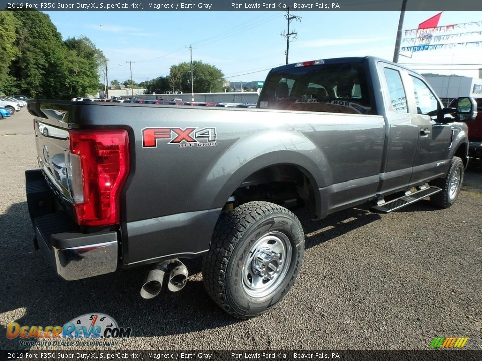 2019 Ford F350 Super Duty XL SuperCab 4x4 Magnetic / Earth Gray Photo #2