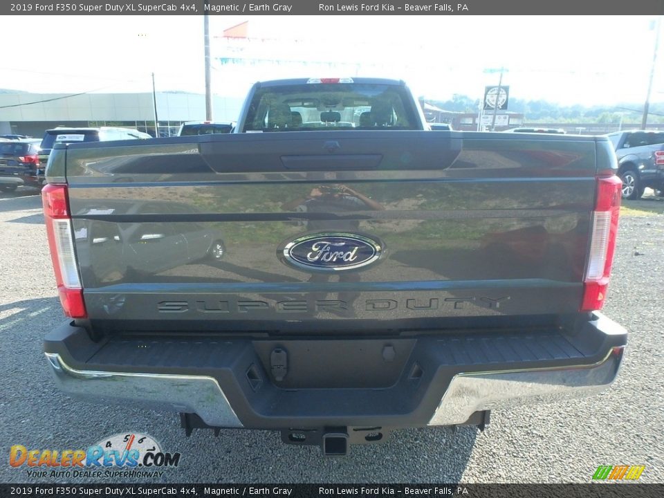 2019 Ford F350 Super Duty XL SuperCab 4x4 Magnetic / Earth Gray Photo #3