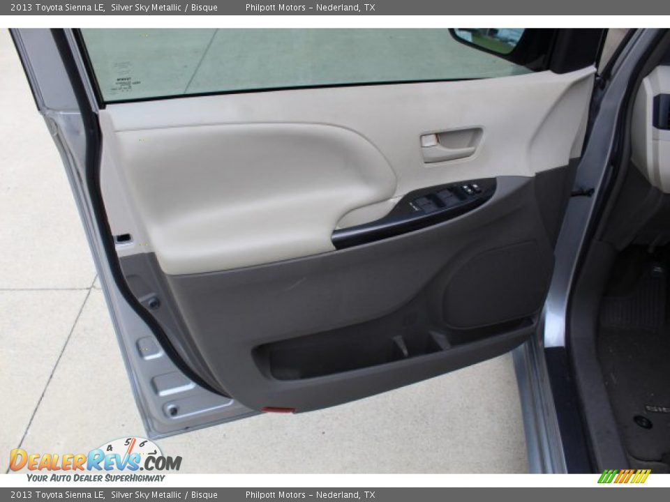 2013 Toyota Sienna LE Silver Sky Metallic / Bisque Photo #13