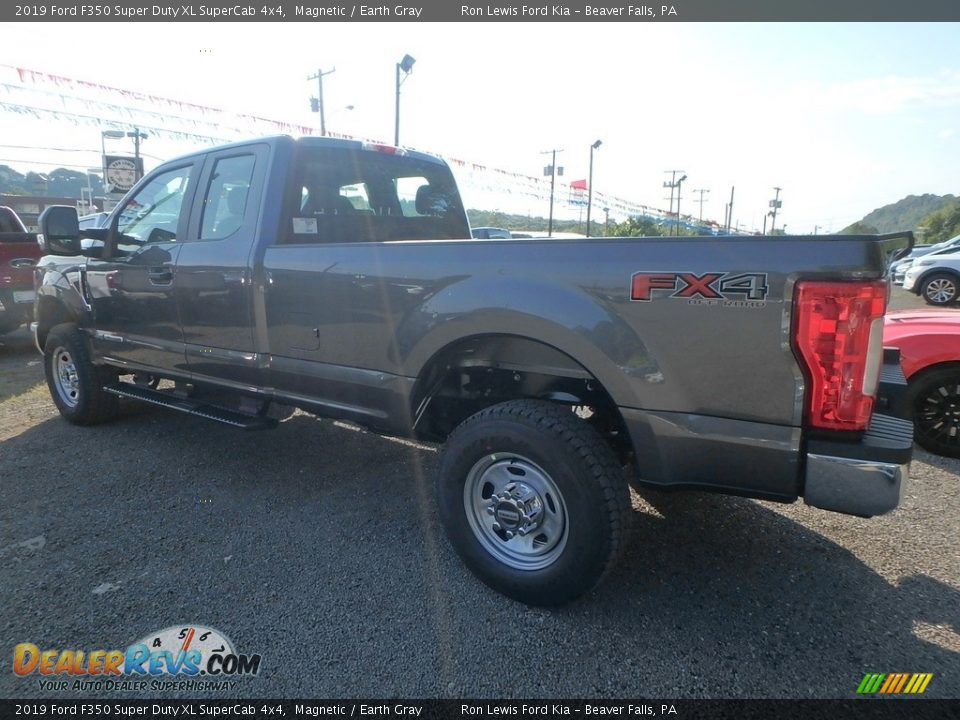 2019 Ford F350 Super Duty XL SuperCab 4x4 Magnetic / Earth Gray Photo #4